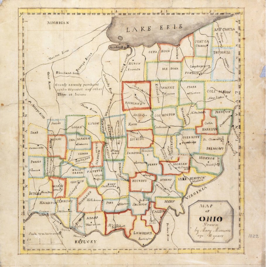 Ohio History Connection على تويتر: "13-year-old Mary Munson drew this