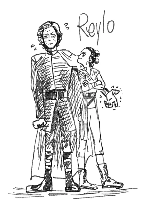 #reylo レイロかわいい 