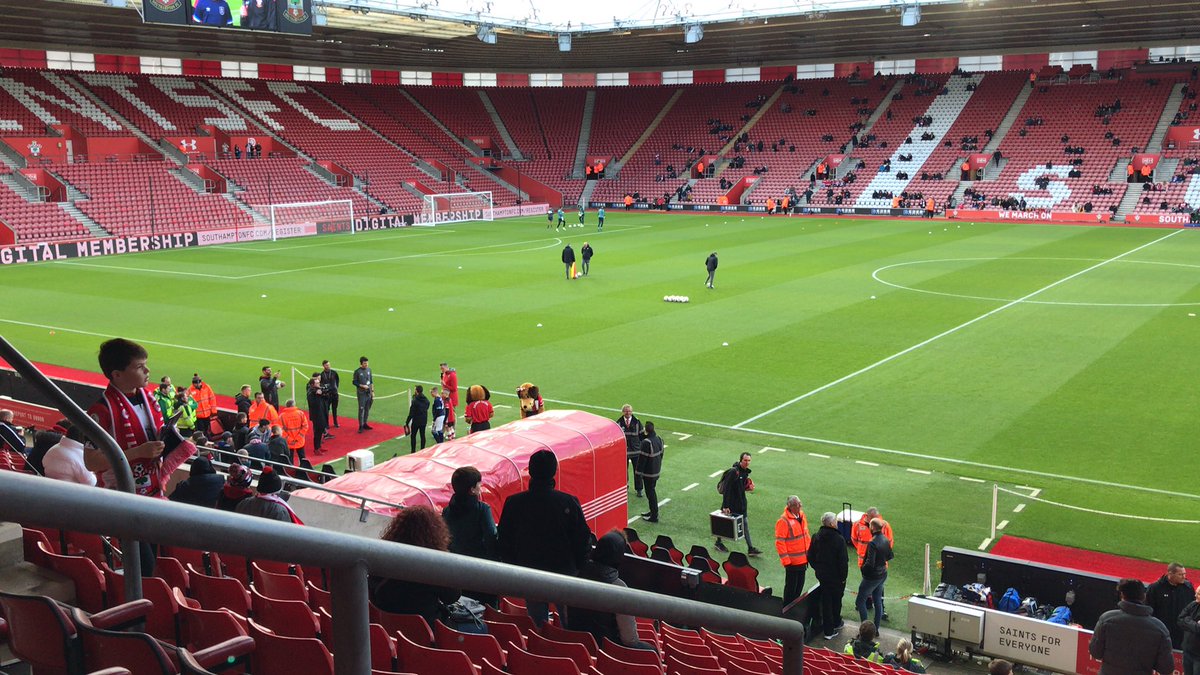 Fsmuppet's tweet image. St Nary’s looking good again. Let’s hope for another good game and win for #SaintsFC