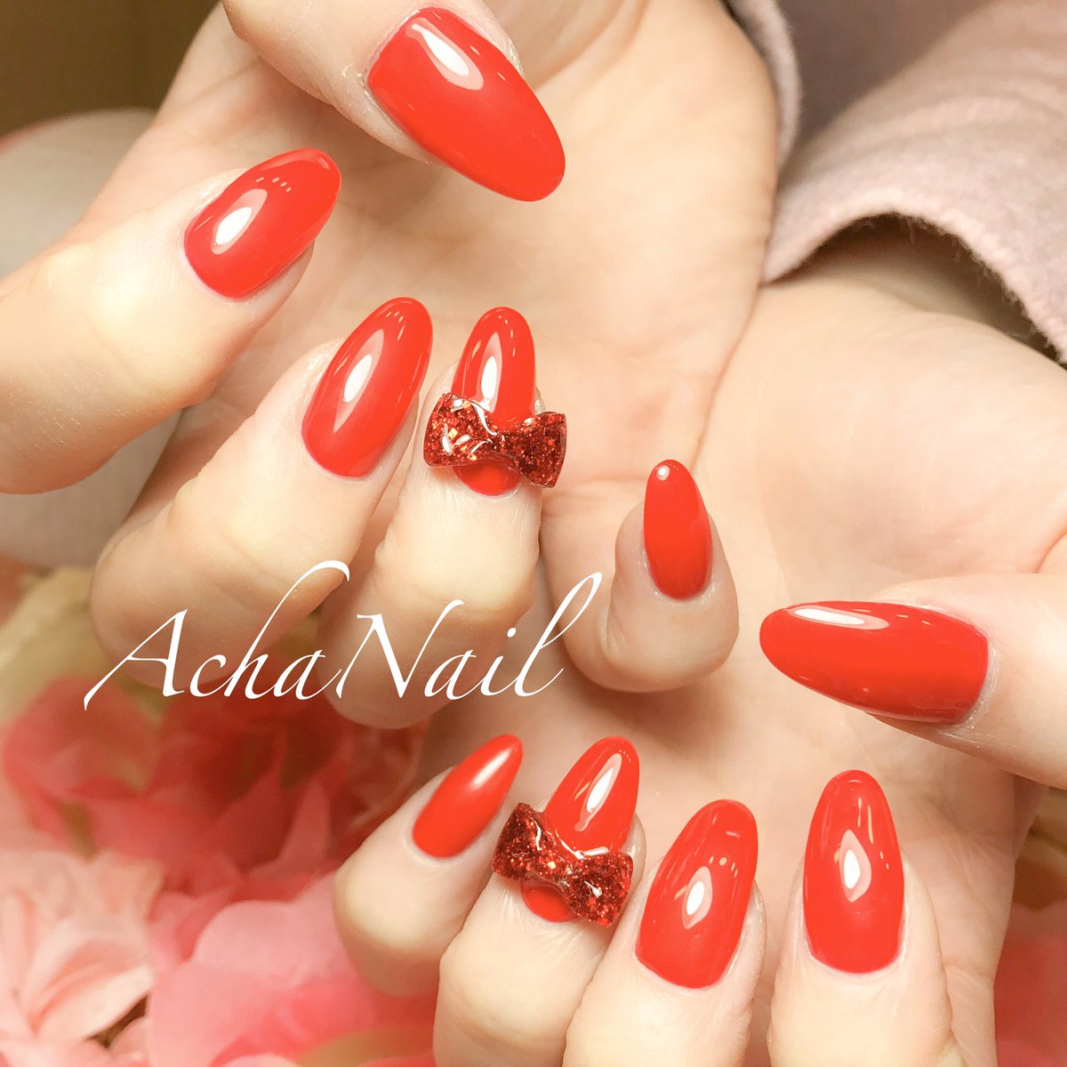 O Xrhsths 池袋ネイルサロンachanail Sto Twitter レッドりぼん T Co Aer81dnlbp ネイル ジェルネイル フィルイン フィルイン導入サロン 南池袋 池袋 池袋ネイルサロン ネイルデザイン 赤ネイル レッドネイル りぼんネイル ガーリーネイル 3d