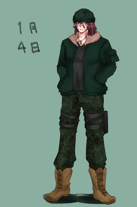 モッズコートのtwitterイラスト検索結果 モッズコートのtwitterイラスト検索結果