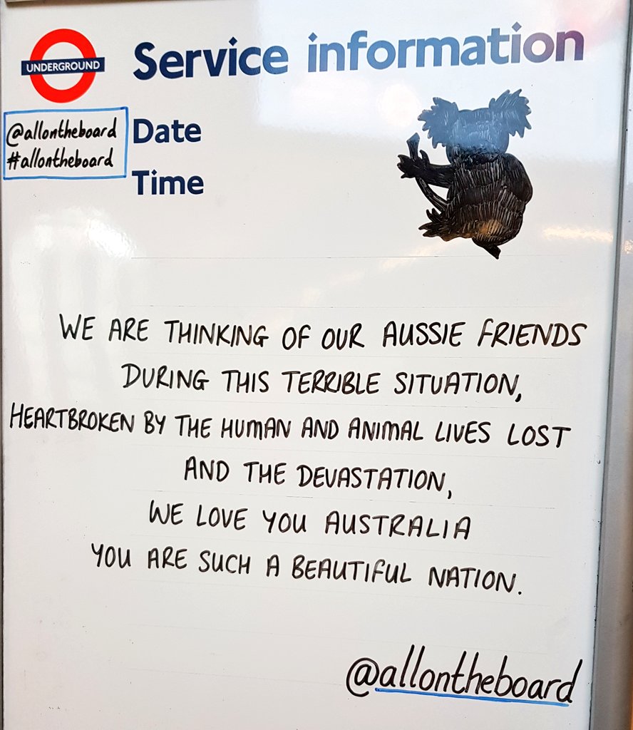 All of your friends in Britain are thinking of you #Australia through this difficult time. Wowed by your amazing country on my recent visit. Thoughts and prayers with you. #loveaustralia 🇦🇺🇬🇧