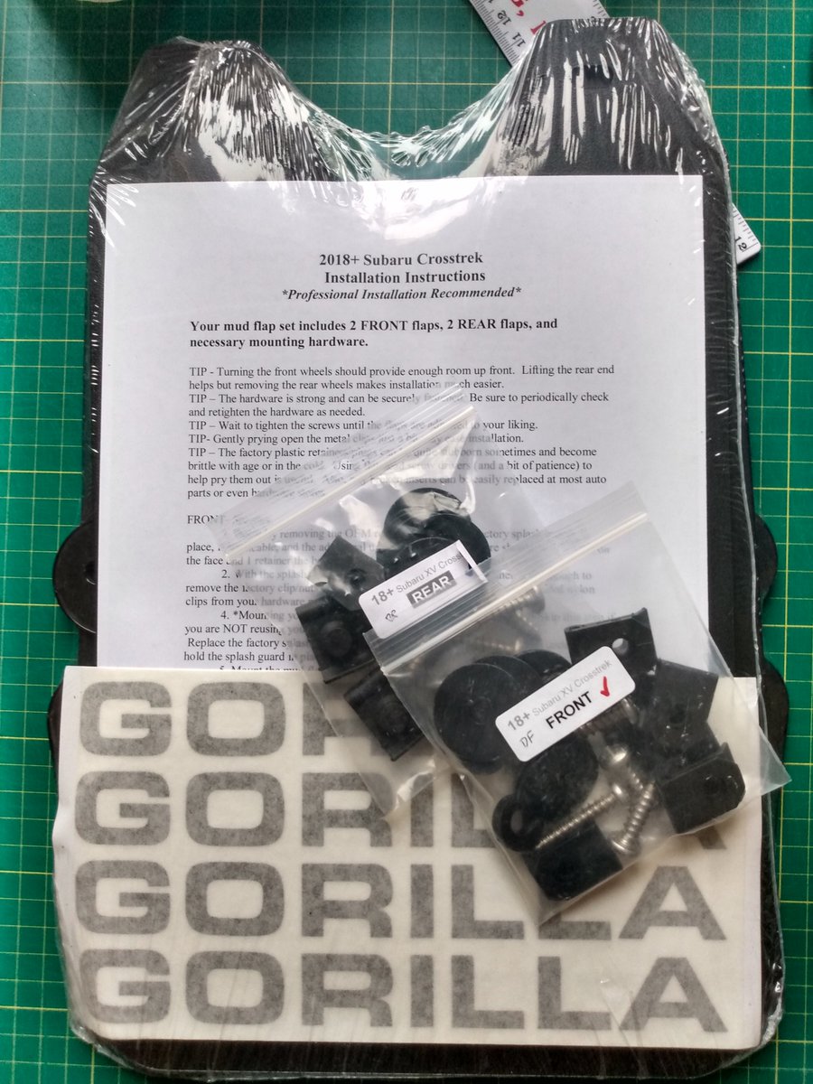 GorillaOffroad's tweet photo. OPEN BOX! Only a couple ...
###
2013-2017 XV Crosstrek - $65
2018+ Crosstrek - $85
1994-1999 Legacy - $75
--
plus OEM length trailing arms with pressed in bushings built off our 2002 Impreza - $265
###
Comment "DIBS" on which one you like. Prices are shipped to Continental US. https://t.co/ArIQwL5Uav