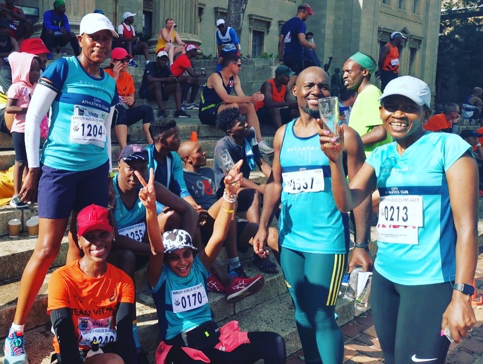 waterfallcityac's tweet photo. Waterfall City Athletics Club out and about at the Wits @VarsityKudus 15km Race - Saturday 04 January 2020.
#varsitykudus #waterfallcityathleticsclub
#wcac
#reakitima
#runnersworld https://t.co/xGAfJ4mrqi