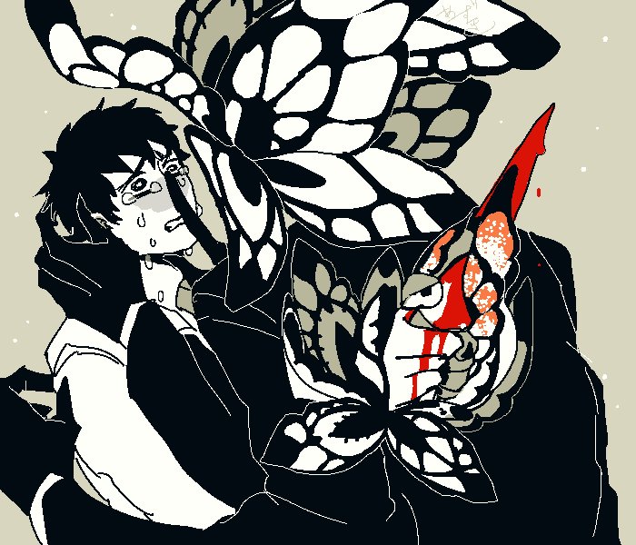 lobotomy_corporation #ロボトミーコーポレーション 管理人 死んだ蝶の