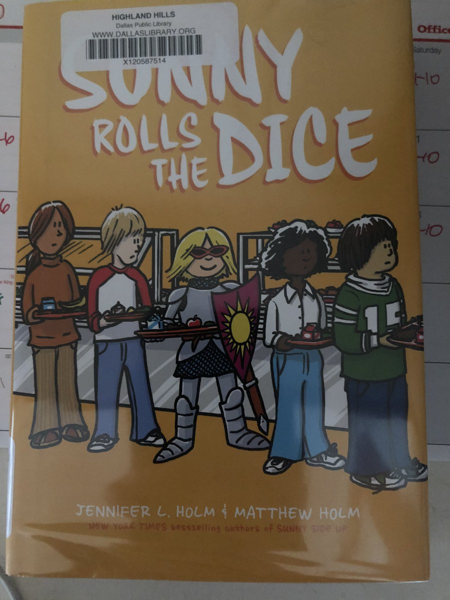 BetheBooks's tweet photo. Thank you @jenniholm & @mattholm for the walk down the 70s middle school memory lane & for creating such relatable characters for today’s kids! #hotrollers #lovesbabysoft #rollerskatingparties #winterbreak #bookaday 24 @DISD_Libraries https://t.co/Z3ZCxKukGT