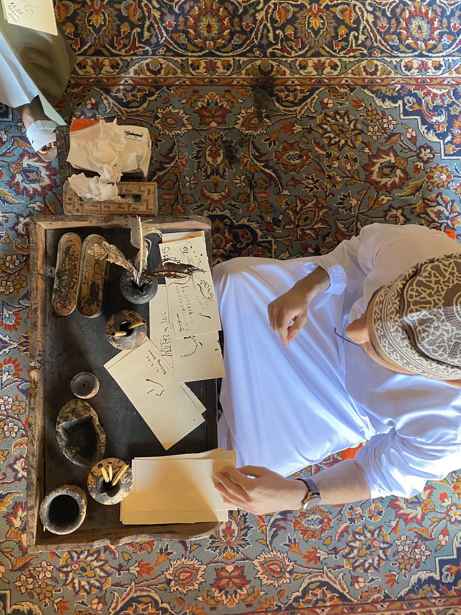 MaramRashid's tweet photo. جلالة السلطان قابوس بن سعيد المعظم حفظه الله:ها نحن نلتقي بحمدالله في مدينة التاريخ والعلم والتراث وقلعة الأصالة والمجد الأثيل الشامخ،مدينة نزوى العامرة.

HM Sultan Qaboos: We meet in the city of history, learning &amp; heritage;the citadel where our country’s glory originated-Nizwa. https://t.co/225f4B4IKc