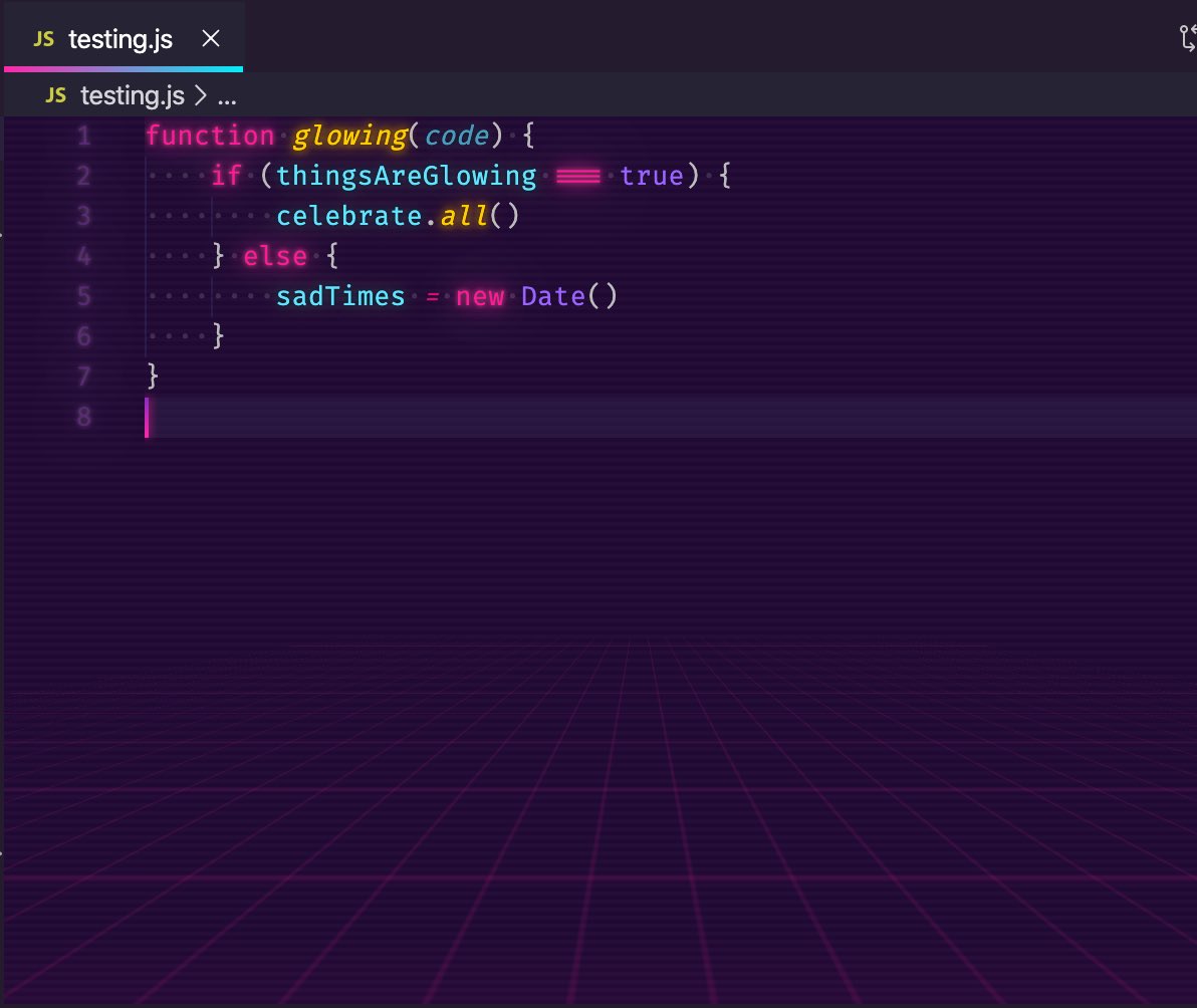 SBinLondon's tweet image. I just need you all to know how much my VS Code theme slaps. I *finally* got the glow working 😍😍😍
Theme: Synthwave x Fluoromachine
Font: Fira Code