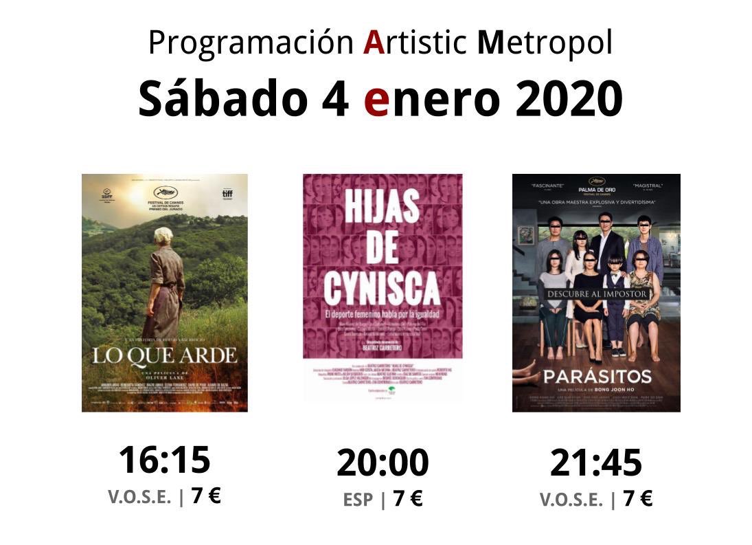 hijasdecynisca's tweet photo. 🎬 Sin plan para hoy sábado? Vente a ver #hijasdecynisca al #cine @artmetropol Además te puedes hacer un triplete con las dos pedazo de #películas con las que compartimos #cartelera. Quedan muy poquitas 🎟. Date prisa que vuelan!! https://t.co/A9pwwbUXvd https://t.co/UuOf8jGZal