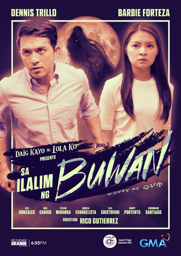 Sparkle_GMA's tweet photo. LOOK: Abangan sina #DennisTrillo at #BarbieForteza sa 'Sa Ilalim ng Buwan' sa #DaigKayoNgLolaKo ngayong Linggo, January 5. Kasama din dito sina #LexiGonzales, #NarCabico, #KelvinMiranda, #AngelaEvangelista, #EllaCristofani, #RantyPortento at #ShermaineSantiago ✨ https://t.co/2hojippw3T