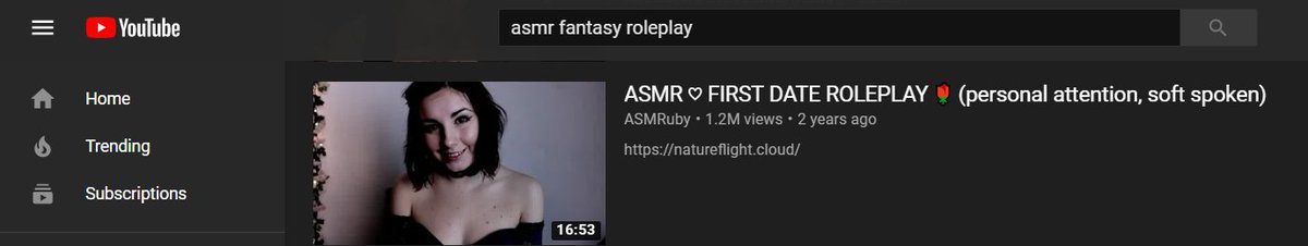 ChillWithMeASMR's tweet photo. Youtube is being an absolute savage. Just wanted to watch a witch make a potion instead I got roasted. https://t.co/pNTiv5i19X