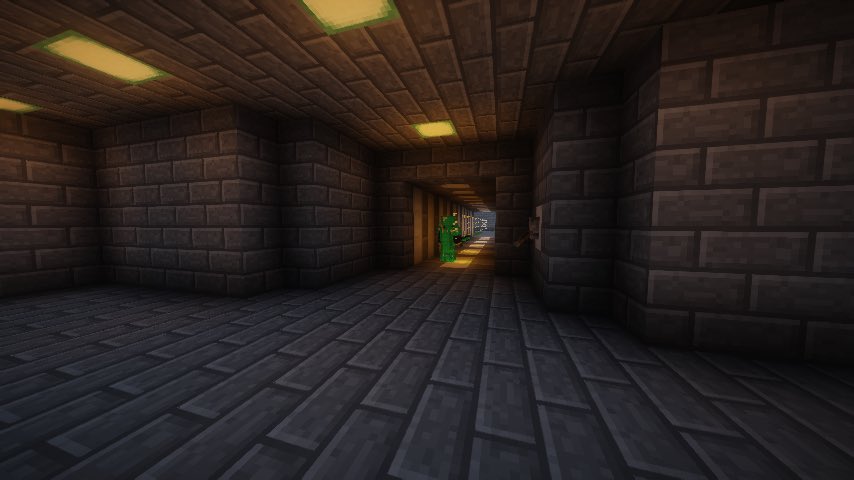 こあ 現在minecraftで刑務所 を作成しています ストーリーが建設スピードに追いつかないまま監視カメラとかシャワーとか バニラ が出来てきてます 配布予定です Minecraft マイクラ建築