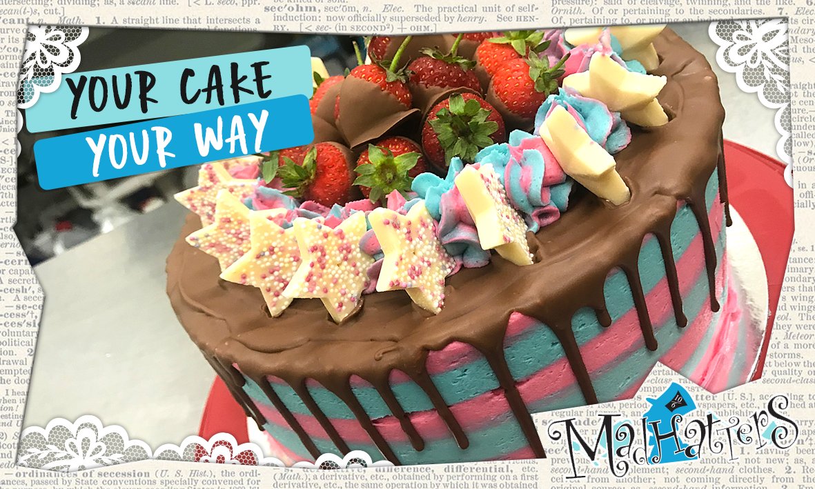 MadHattersSOS's tweet photo. Make your celebration as madly tasty as possible with a made-to-order cake from MadHatters. Whether it's a big birthday or you simply want to celebrate how much you love cake, we have a cake for that >>> https://t.co/UAQHWzWL5N #Southend #Cake #MadeToOrderCake https://t.co/QMWYVXEsvC