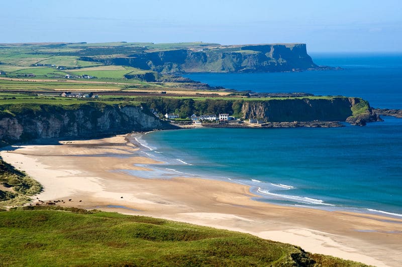 IrelandB4UDie's tweet image. The Spectacular Whitepark Bay, Co. Antrim. 😮🍀🍀