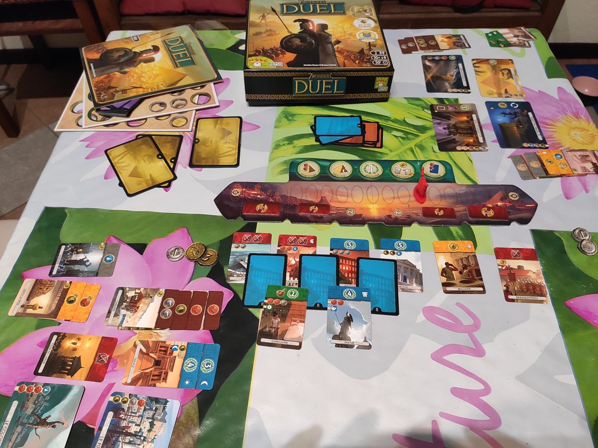 DonjonsC's tweet image. Première partie ! ⚔🔬 #7WondersDuel #j2s