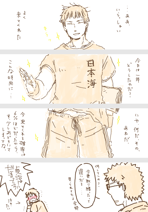 油断しきった教授(若干夢寄り) 