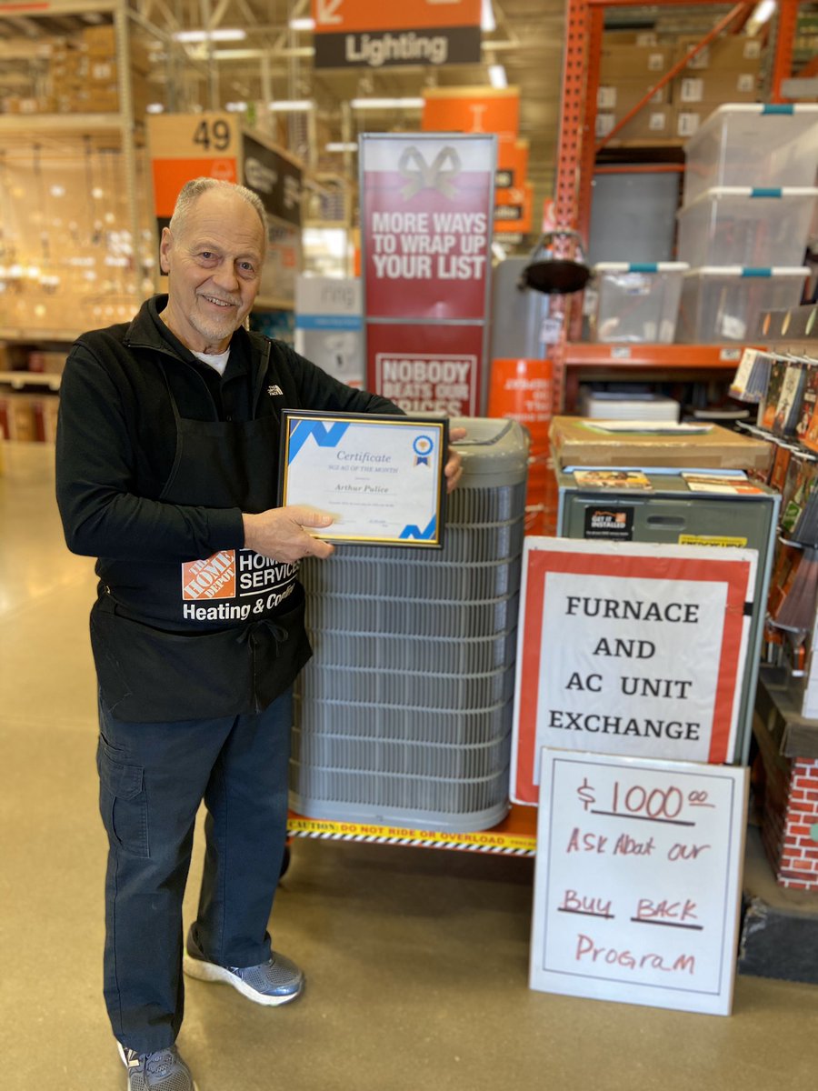 Here’s Art Pulice winning our AG of the month!! He works in our Howell store and his leads sold 30,000!