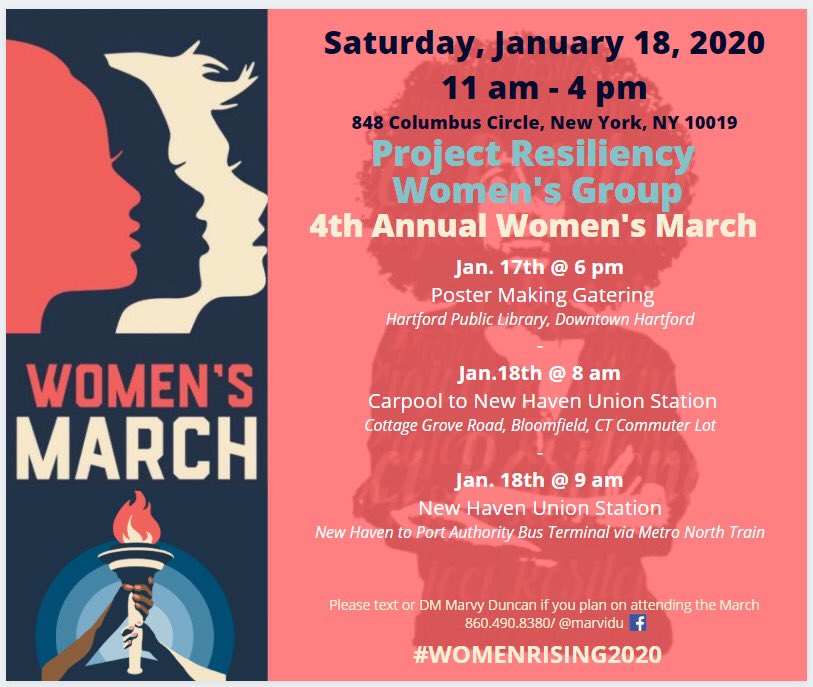 projresmovement's tweet photo. Join us at Women’s March NYC #WomenRising2020 https://t.co/PsTWU8k726