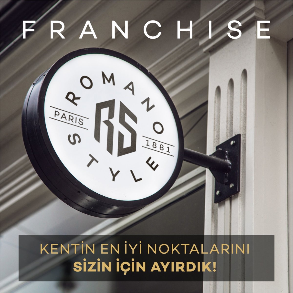 Romano Style 1881'i farklı lokasyonlarda kullanıcılarıyla buluşturmak ve ürünlerinin uluslararası pazarda temsil edilmesini sağlamak adına özel iş birlikleri kuruyoruz. 
Romano Style 1881 markası ile iş birliği yapan firmalar arasına katılmak isterseniz bizimle iletişime geçin.