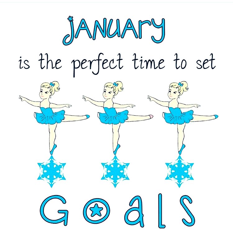 Tendu: set your goals for this dance season #luvdance ❤️