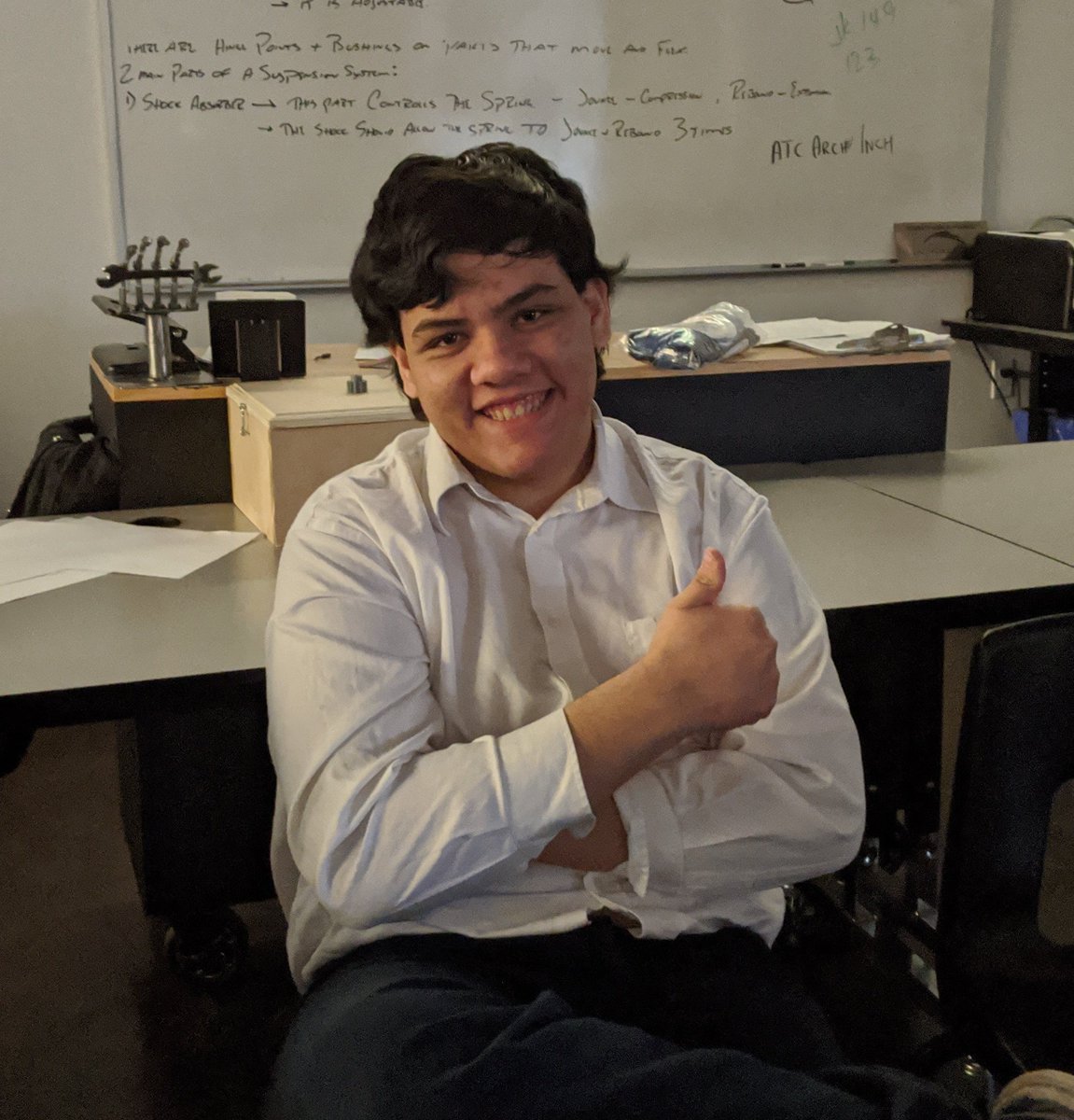 We're ready! We're ready! We're ready! Whoooooose ready?! We're ready!! #omgrobots #firstkickoff #kickoff #frc