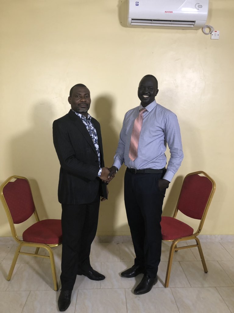 madingngor's tweet photo. Is he a hero or a villain? Subscribe to our YouTube channel to catch our exclusive interview with Dr. Olympio Atippoe, the embattled former Commissioner General of South Sudan National Revenue Authority #SouthSudan #SSOT https://t.co/tyCPrGDK40 https://t.co/L1MmjgecZ8