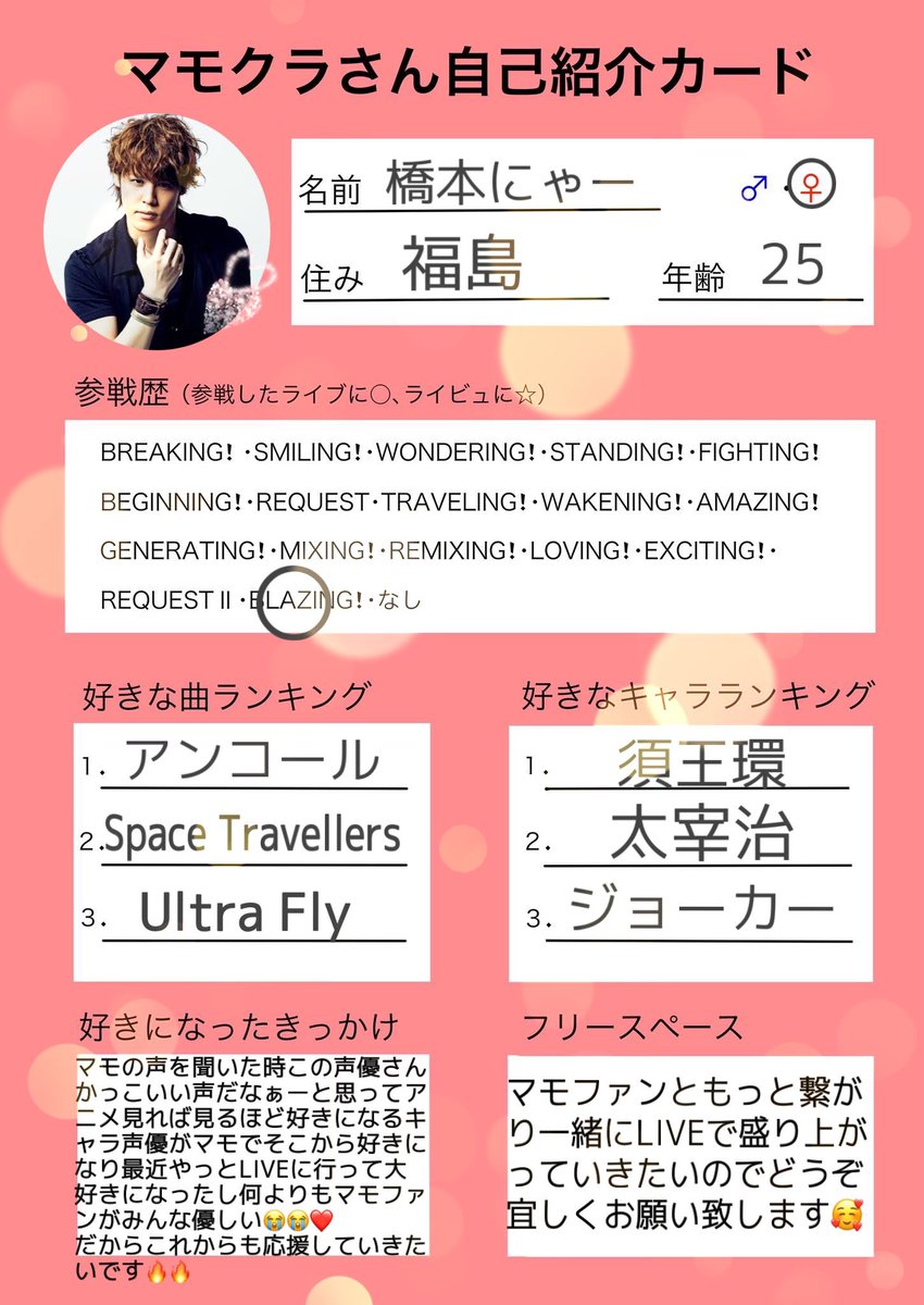 橋本にゃー マモクラ最高 Mamo68shotan811 Twitter