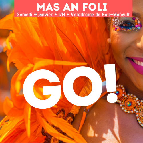 masanfoli's tweet photo. Mas An Foli : c'est aujourd'hui  !
Ce soir, dès 17H, 19 associations culturelles se relayeront afin de vous offrir un magnifique échantillon du Carnaval des îles de Guadeloupe. Mas, Gwoup a Po, Caisses Claires, Synthé, Traditionnel... seront au rendez-vo… https://t.co/pDz5rhnaNu https://t.co/k8SGCc8FRX