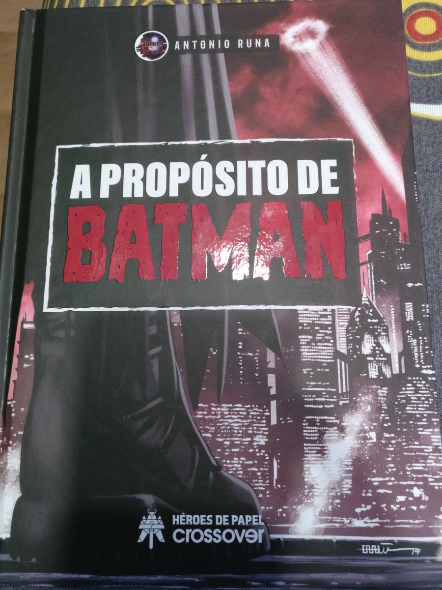 Por fin ha llegado mi autoregalo de reyes.#ApopositoDeBatman de <a href="/antonio_runa/">Antonio Runa</a> .
Con muchas ganas de conocer más a fondo a unos de mis personajes favoritos.