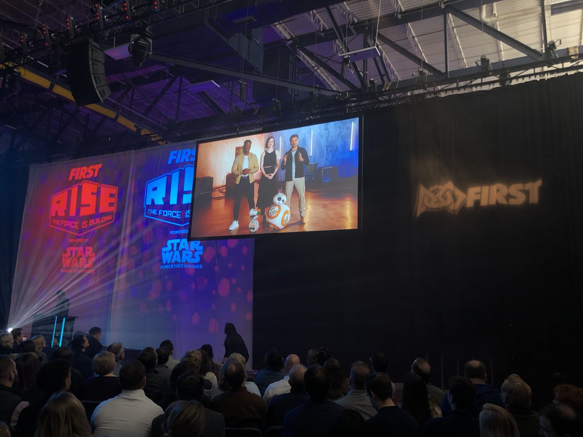 FIRSTweets's tweet photo. Some familiar faces from the @starwars universe on the stream. 🤩🤩🤩 #INFINITERECHARGE #FIRSTRISE #ForceForChange https://t.co/Mi9cYjY95x https://t.co/3JaFkJPBqd