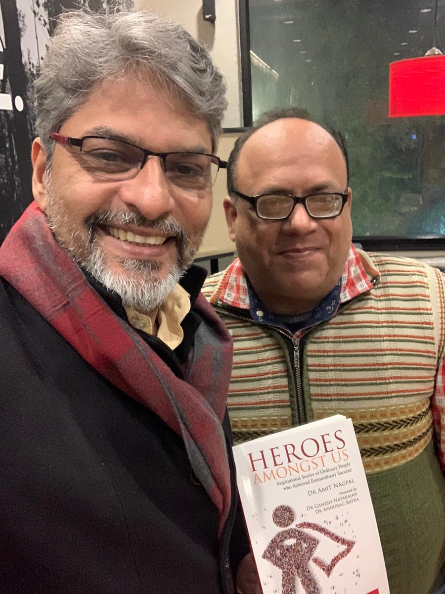 DrAmitInspires's tweet photo. #Digitalismagical indeed, when it connects you with a celebrity comedian with 3 million views on @YouTube video, who is still as humble as one can be. 
https://t.co/OHSu9l4C1k

Manish Tyagi @KnottyCommander
#HeroesAmongstUs https://t.co/P59bYwh7iq
