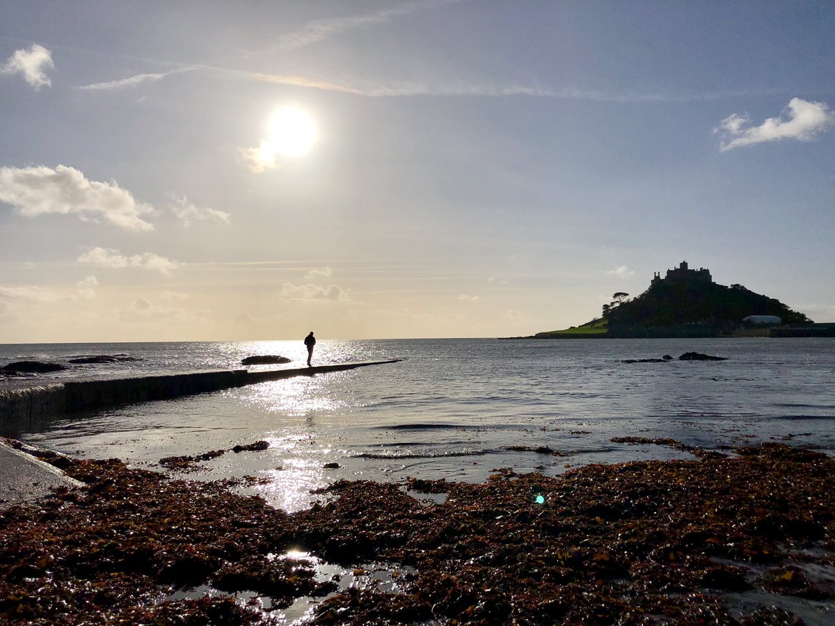 BrumKindOf's tweet photo. Always so hard to leave Cornwall but especially after a day like yesterday... Be back soon @ILoveCornwallUK #Mousehole #StMichaelsMount #PolyJoke #Hollywell https://t.co/Zi2jkRU9V0