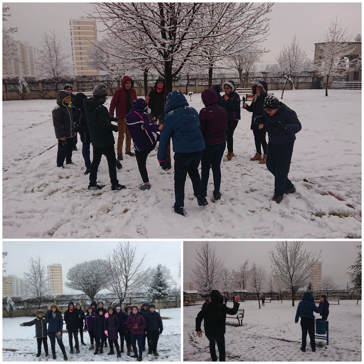 JrTornadoTeam's tweet photo. Kar yağarsa bize de tadını çıkarmak kalır ❄️❄️❄️#firstlegoleague #cityshaper #şehrişekillendir #bilimkahramanları #fllteamwork #flltakımçalışması https://t.co/CWJPwh6JBQ