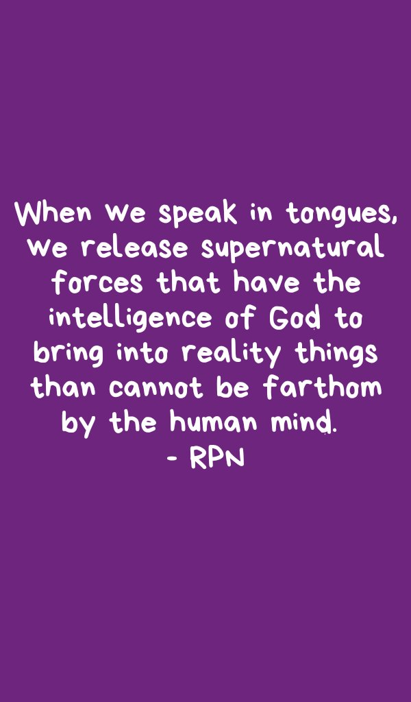 OmobuwaDr's tweet photo. The more you speak in other tongues the more of this supernatural forces you release in your favour. When you are through spending quality time speaking, there is this confidence that whelms up on the inside. That's why we can fix anything.Glory to God!
#sonofRPN
#practicaltruth https://t.co/WyOBIHNkOf