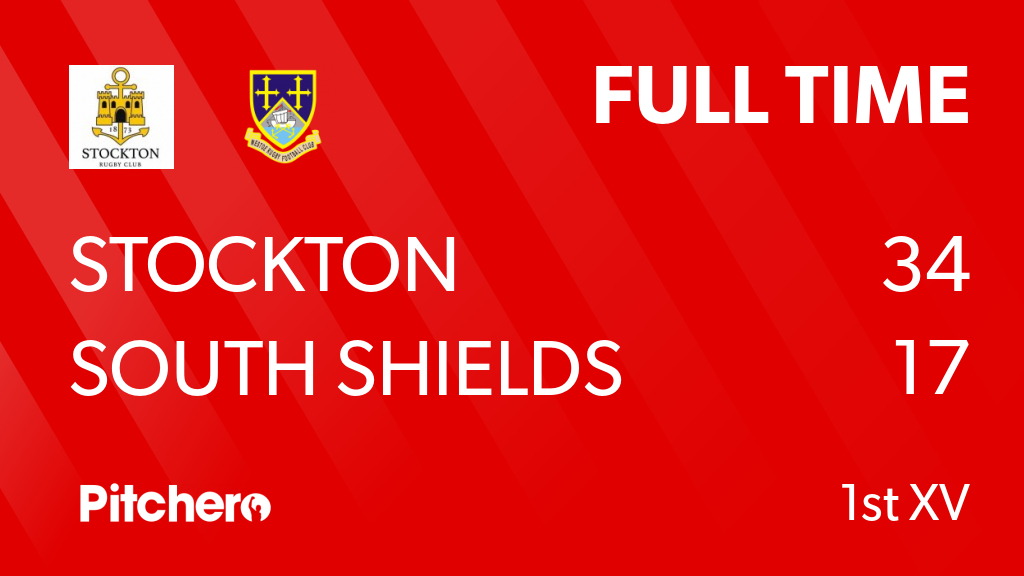 stocktonrugby's tweet photo. FULL TIME: Stockton 34 - 17 South Shields Westoe
#STOSOU #Pitchero
https://t.co/j53YoMq4Jv https://t.co/7b015A4zli