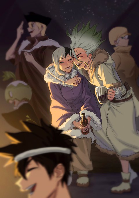 1月4日的酒会#DrSTONE 千ゲン 