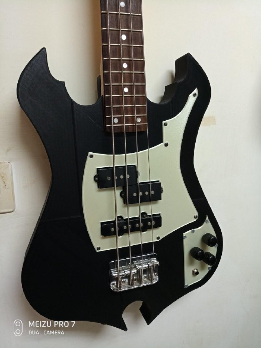 iBassMusic's tweet photo. 3D-Printed bass? Yep, that's what one of our community members did. Would you play on a self-printed bass?
Check it out on https://t.co/OKXS7OZAnJ https://t.co/9TI59p61wD