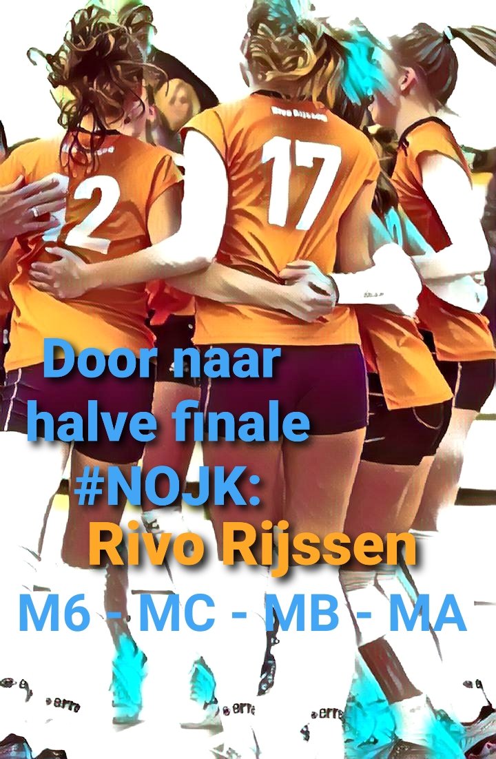 Een mooi begin van het nieuwe jaar.
Alle teams door naar halve finale NOJK.