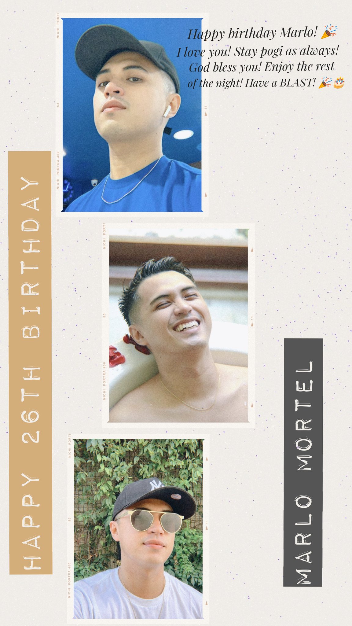 Happy Birthday Juanito!   ~ I know it\s late but take a look at my effort haha ~

ILY! 