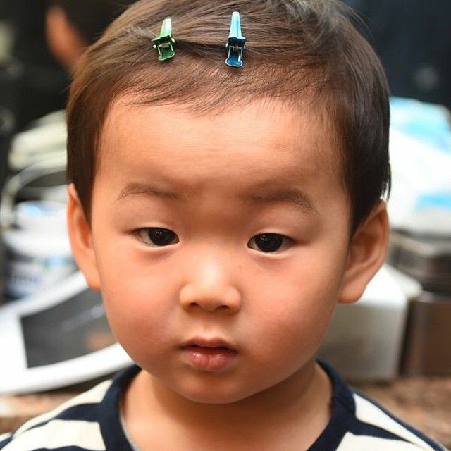 the hairclips makes them more adorable as ever