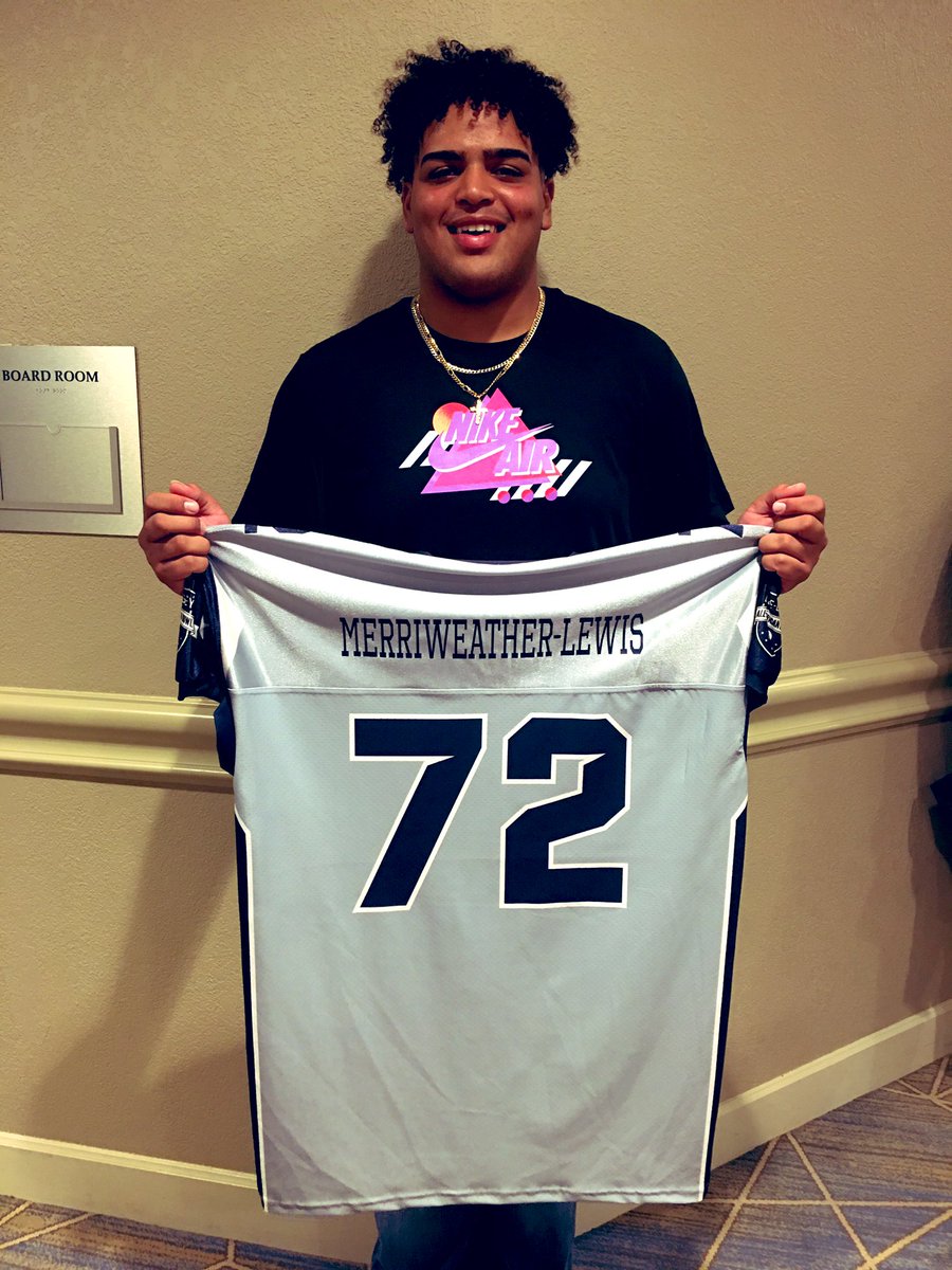 klewisfla's tweet photo. Tune in to ESPN3 or the ESPN app at 1:30 EST today to catch @big_m60 in the @BlueGreyFB All-American Bowl at Raymond James Stadium in Tampa. https://t.co/zLIg8KI03C