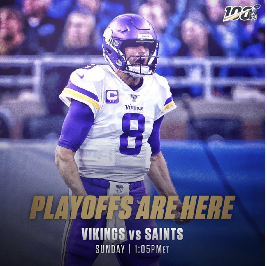 Almost time...let’s go!! #SKOL #WeReady #GoGetIt