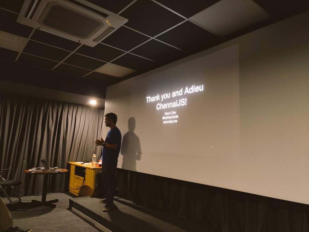 Chennai JS tweet media