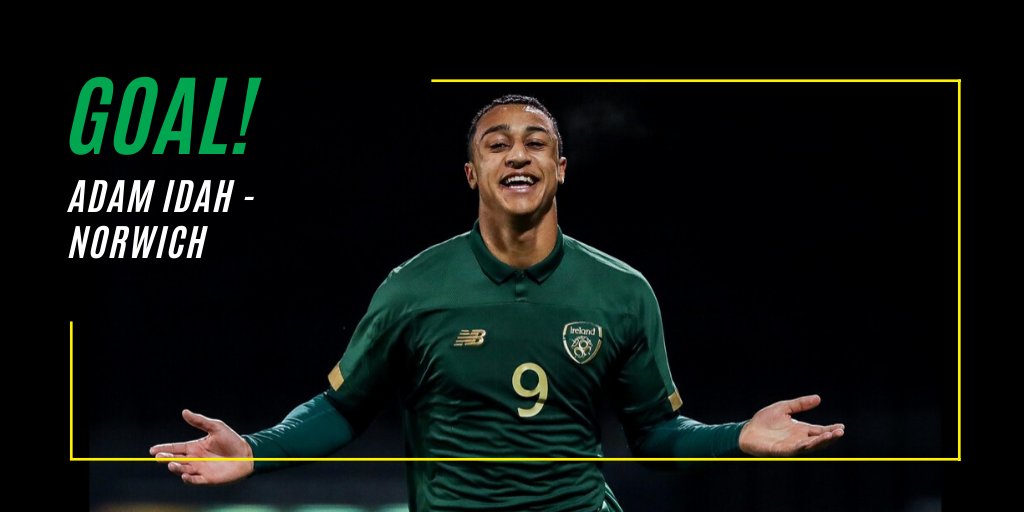 IrelandRadar's tweet photo. HAT TRICK!!! ⚽️⚽️⚽️

Adam Idah (18) is the 🐐!

#COYBIG 🇮🇪🔥 #FACup https://t.co/nnut6dhtWf