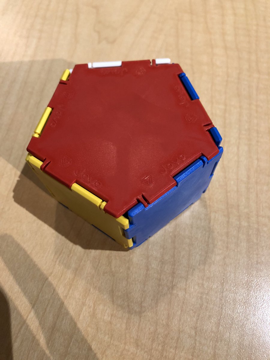 LorynMoynihan's tweet image. You know you’re a math teacher, when you go to the Providence Children’s Museum with your 20 month old niece, and you start thinking of lesson ideas for your 6th graders... #3Dfigures #pentagonalprism #nets