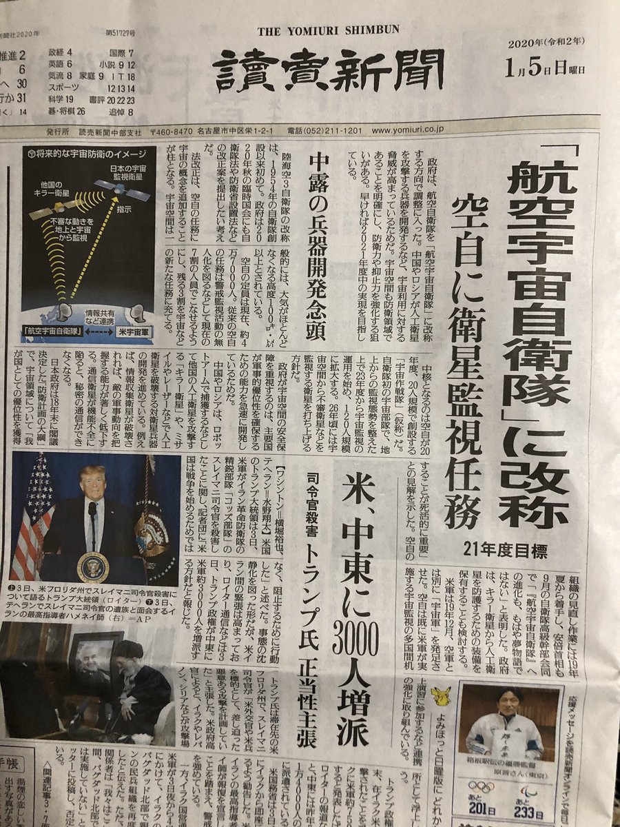 独自 空自を 航空宇宙自衛隊 に改称へ ２１年度目標 衛星監視担う 報に対するtlの反応 Togetter