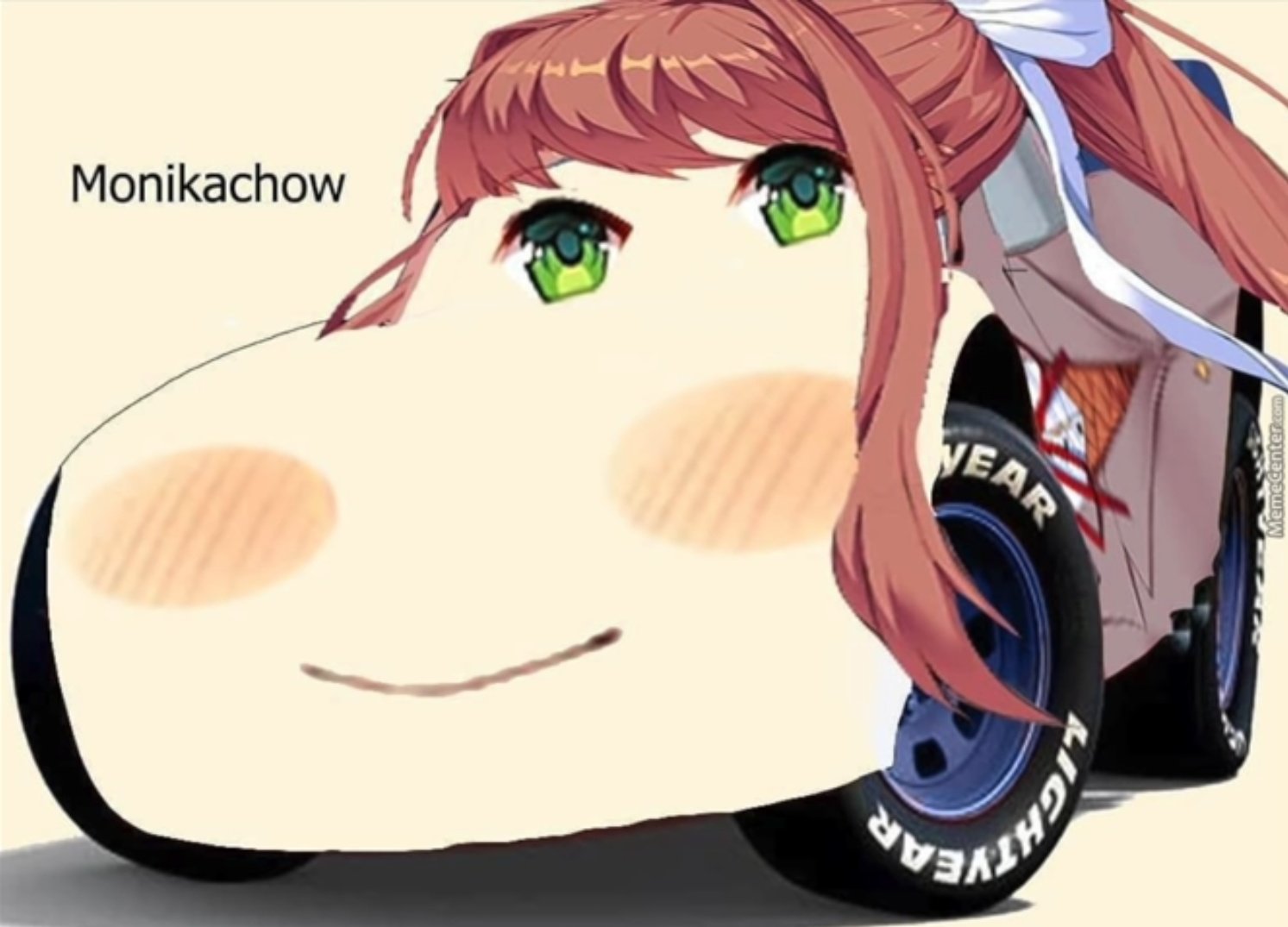 Моника доки доки мемы