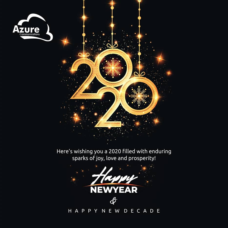 azurecomms's tweet photo. From us to you for 2020 https://t.co/okeCtqkmDL