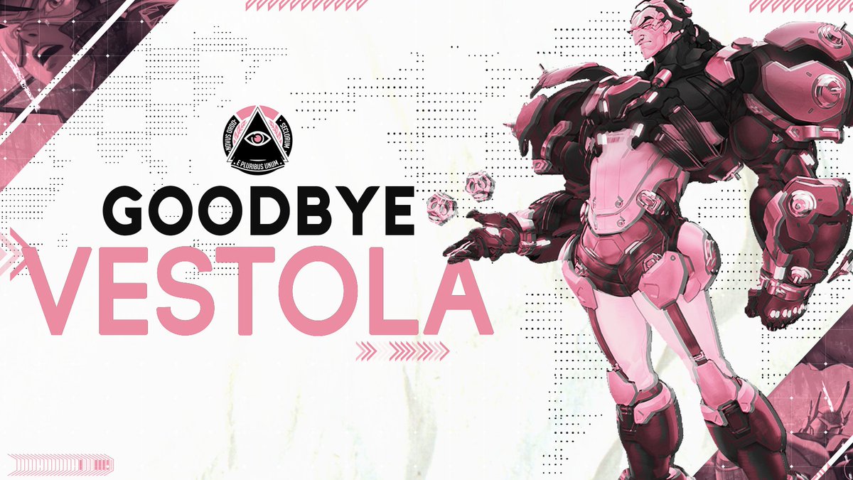 Vestola has been with us from the very start of our current roster and we have enjoyed every day.  
We wish him nothing but the best going forward!
#NewWorldOrder