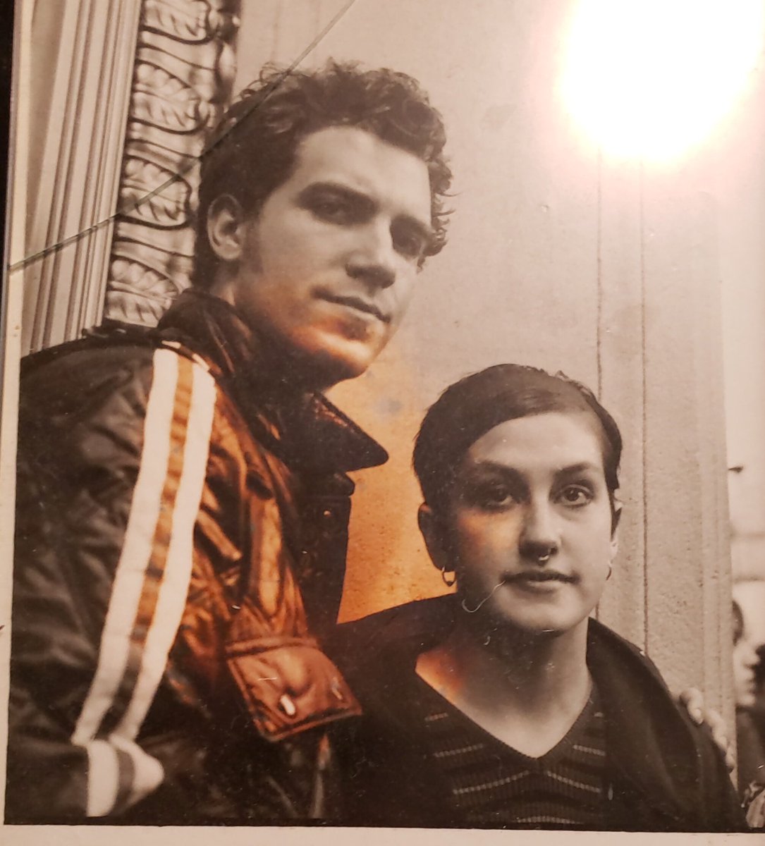 Josh and Brie in NYC cira 2002